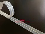 Biodegradable flange zipper
