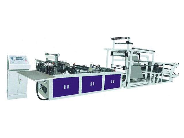 fully automatic plastic abnormity bag making machine